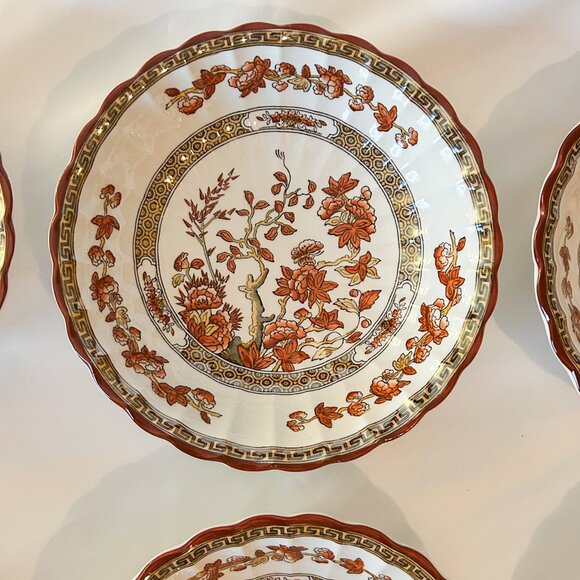 Copeland India Tree Vintage Fruit/Dessert Bowls, Set of 6 - Picture 3 of 11